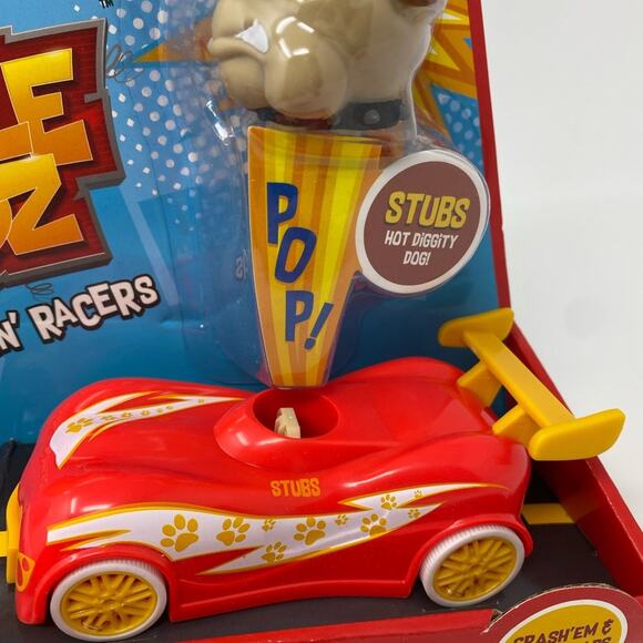 Knuckle Headz head poppin racers NEW Francis and Stubs racing car game - Picture 4 of 6